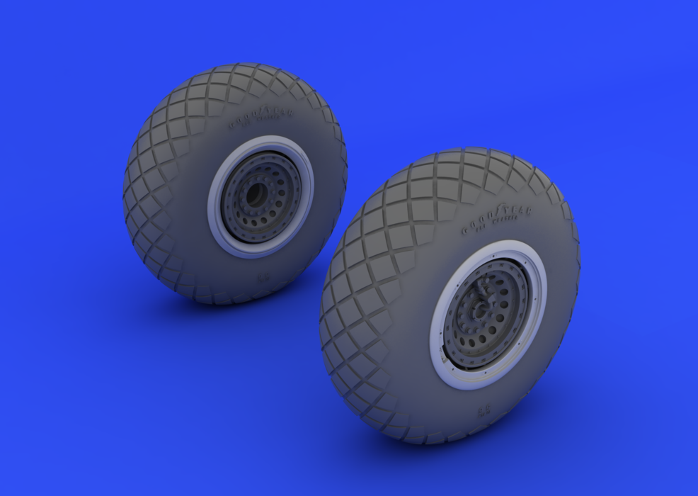 Roues Eduard 632017 B-17 1/32 (HONG KONG MODELS) – image 2