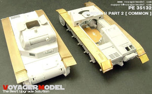 Garde-boues Voyager Model PE35132 pour Panzer II Early Version/Marder II 1/35 – image 2