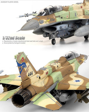Academy 12105 F-16I SUFA 1/32 – imagen 5