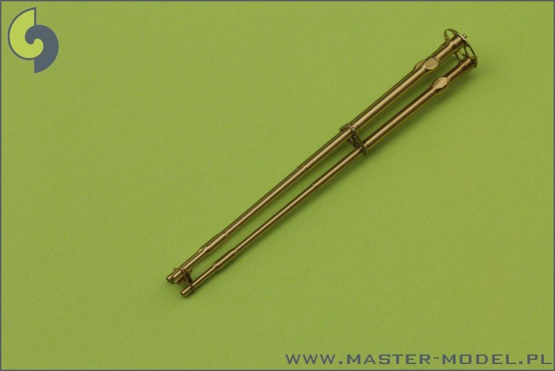 Master AM-35-001 M197 - Canon rotatif à trois tubes de 20 mm - tubes tournés avec brides de canon photogravées (1/35)  – Bild 2