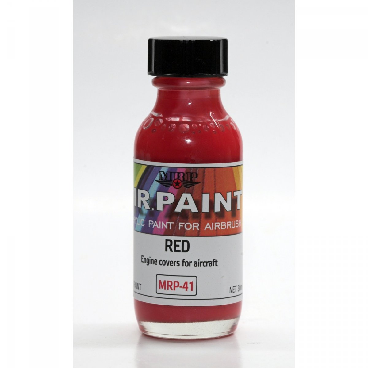 Peinture MR. Paint MRP-041 Rouge Couvercles de moteur pour avions 30 ml – Bild 2