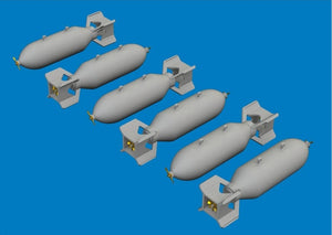 Eduard 672394 Bombes américaines de 500 lb, impression au 1/72  – Bild 2