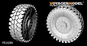 Roues de route Voyager Model PEA289 M1070 de l&amp;#39;armée américaine moderne (9 pièces) (Pour Hobby Boss) 1/35