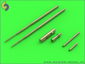 Master AM-48-090 MiG-17A/P/F (Fresco A, B, C) - Ensemble de canons de 37 mm et 23 mm et tubes Pitot (1/48)