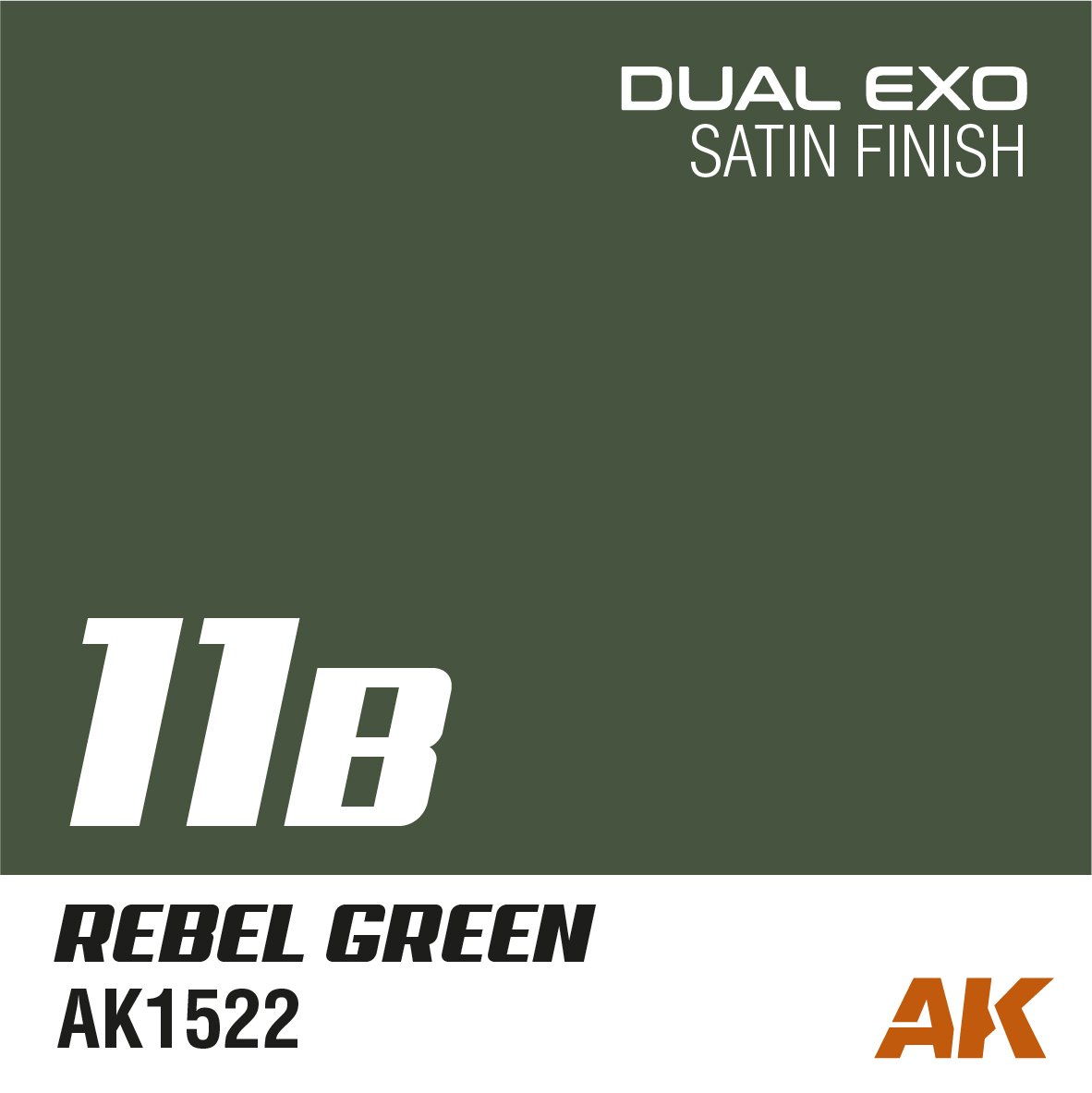 AK Interactive AK1555 DUAL EXO SET 11 – 11A GREEN FANTÔME &amp;amp; 11B GREEN REBEL – Bild 2