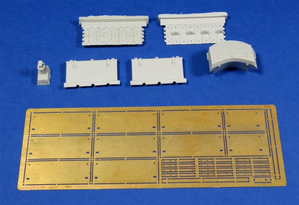 Panzer Art RE35-152 Schurzen et rangement pour T-34 du 2 SS PzGrenDiv Das Reich 1/35