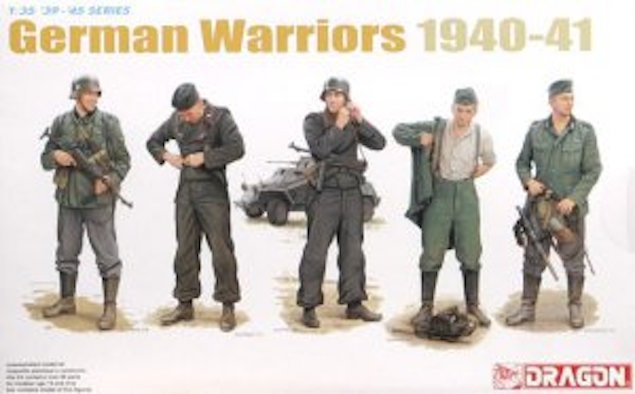 Dragon 6574 Guerriers allemands 1940-41 (1/35)