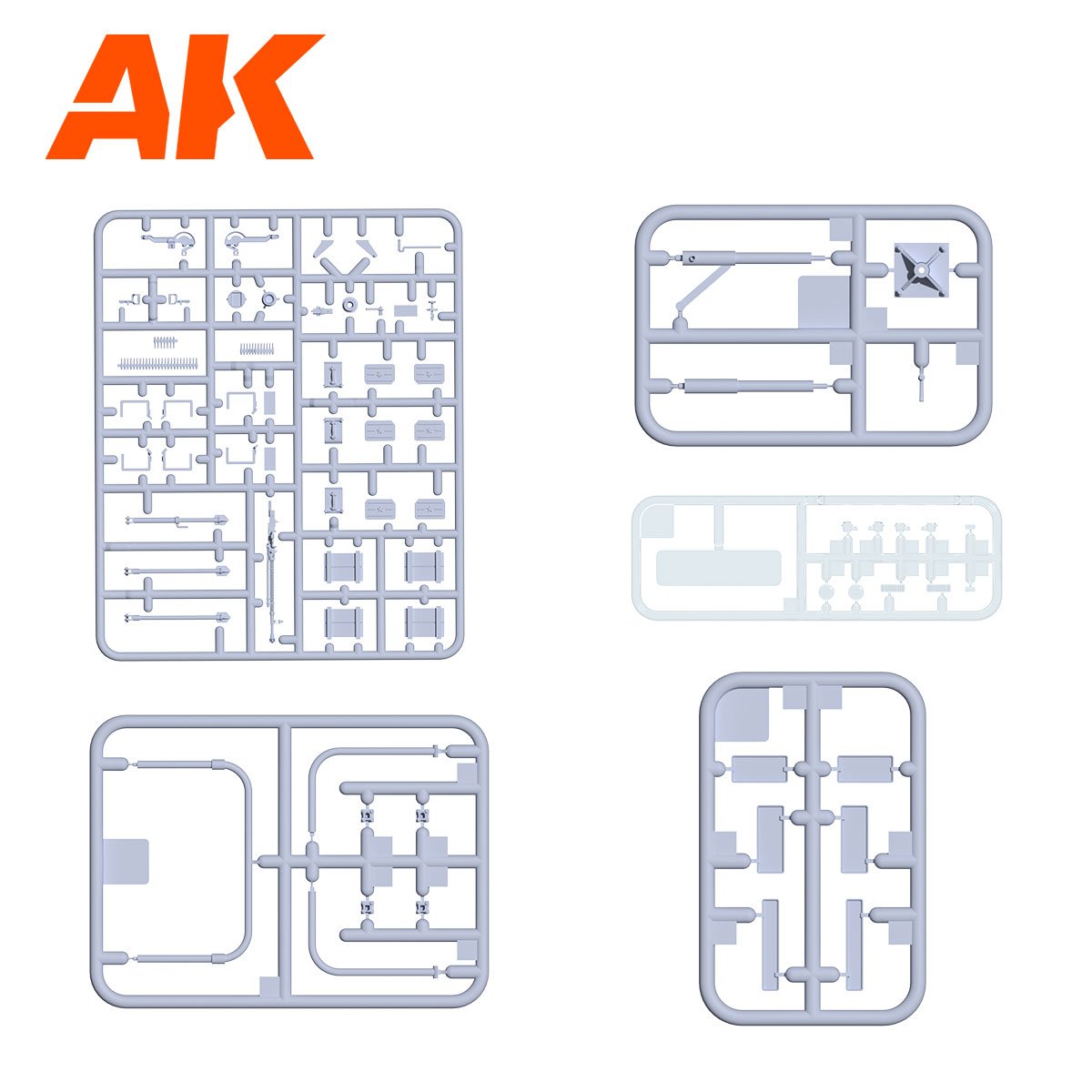 AK Interactive AK35002 FJ43 PICKUP AVEC DSHKM 1/35  – immagine 4
