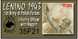 Toro 35F21 Lenino 1943 - 1-sza Armia Wojska Polskiego - Oficer piechoty z Naganem 1/35