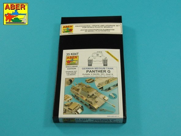 Aber 35K04T Pz.Kpfw. V Ausf.G (i.Kfz.171) Panthère 1/35 – immagine 2
