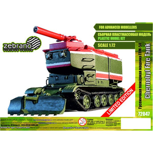 Char d&amp;#39;incendie de Tchernobyl 72047 (échelle 1/72)