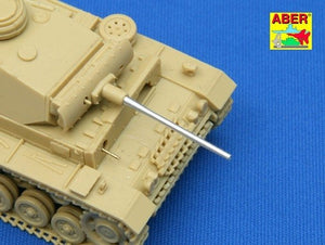 Aber 72L-33 Ensemble de 5 canons pour mitrailleuses MG 34 de char allemand, échelle 1/72 – immagine 5