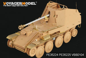 Garde-boues Voyager Model PE35225 pour char allemand Marder III M de la Seconde Guerre mondiale, compatibles avec le modèle TAMIYA 35255 au 1/35 – Bild 4
