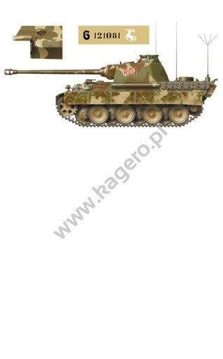 Kagero 15031 Pz.Kpfw. V Panther en attaque et en défense (décalcomanie) PL/EN – imagen 6