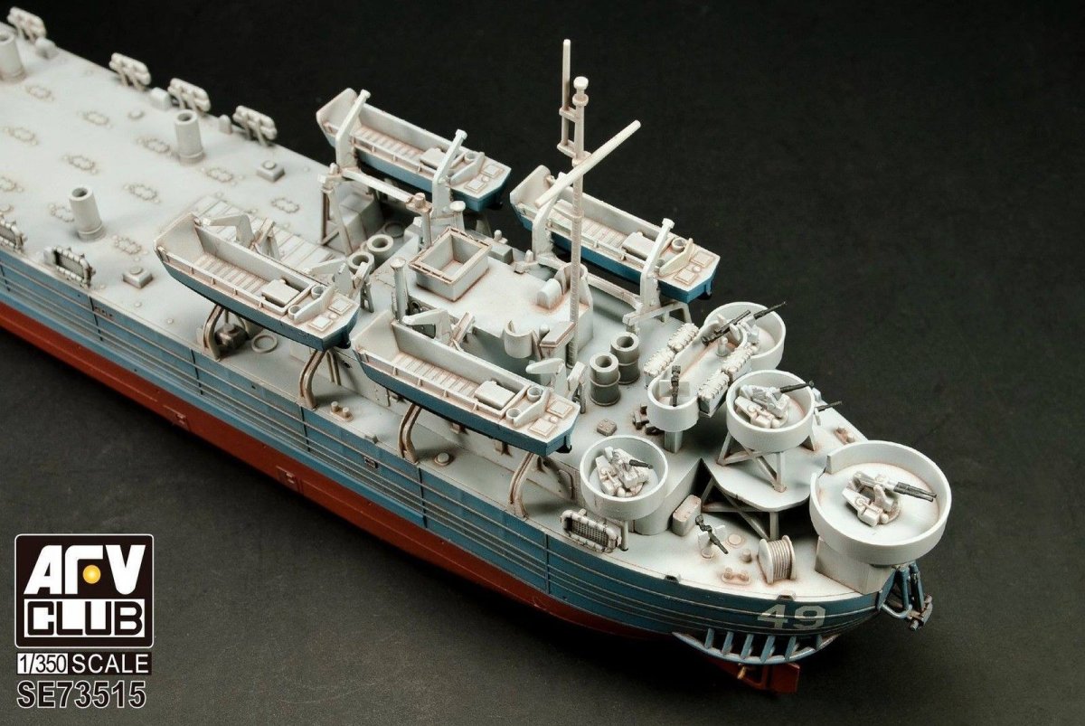 AFV Club SE73515 US NAVY TYPE 2 LSTs LST-1 CLASS 1/350 – zdjęcie 5