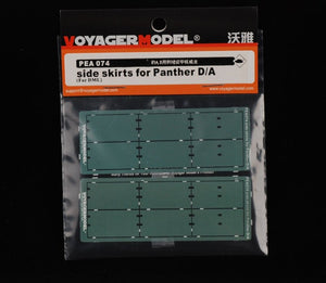 Jupes latérales Voyager Model PEA074 pour Panther D/A (pour DRAGON/ITALERI) 1/35