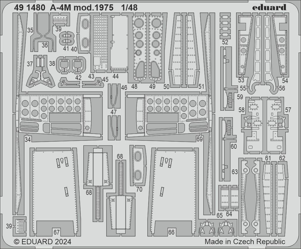 Eduard 491480 A-4M mod. 1975 MAGIC FACTORY 1/48 