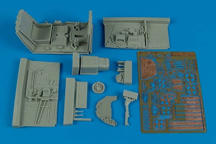 Kit de cockpit Aires 2141 Bf 109F-2/F-4 au 1/32 Hasegawa