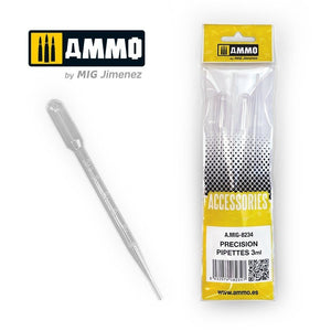 Pipettes Ammo of Mig 8234 de grande taille, 3 ml (0,1 oz) – 4 unités