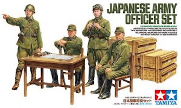 Tamiya 35341 Coffret Officier de l&amp;#39;Armée Japonaise (1/35)