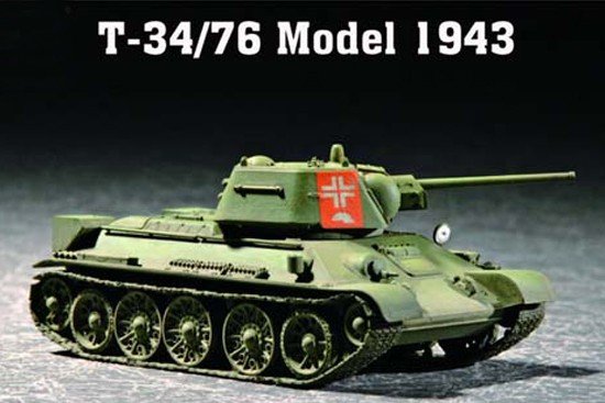 Trumpeter 07208 T-34/76 Modèle 1943 (1/72)