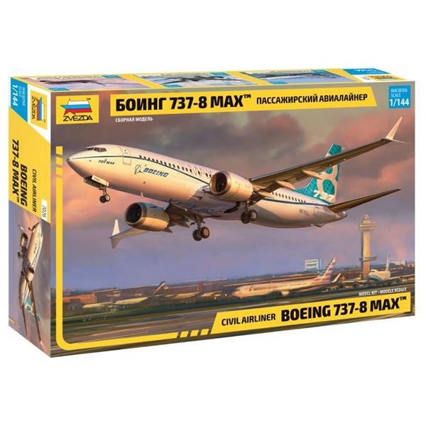 Zvezda 7026 Boeing 737-8 Max 1/144