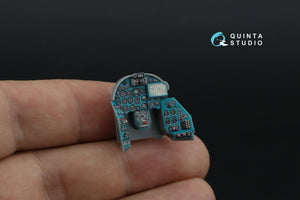 Quinta Studio QDS+48516 Mi-24P Hind-F Intérieur coloré imprimé en 3D sur papier décalcomanie (Trumpeter) (petite version) (avec pièces en résine imprimées en 3D) 1/48 – imagen 10