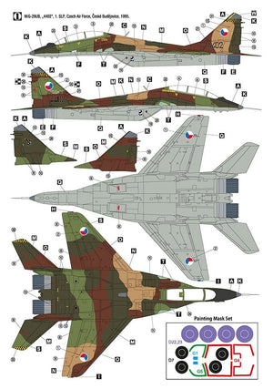 Hobby 2000 48026 MiG-29UB Force aérienne tchèque et slovaque 1/48 – image 4