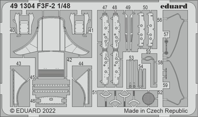 Eduard 491304 F3F-2 1/48 – zdjęcie 2
