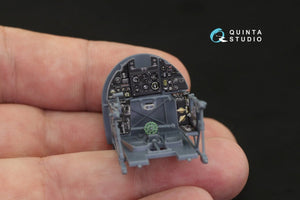 Intérieur imprimé en 3D et coloré sur papier décalcomanie Quinta Studio QD48191 Tempest Mk.V (Eduard) 1/48  – immagine 5