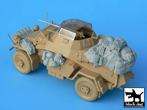 Ensemble d&amp;#39;accessoires Black Dog T35003 Sd.Kfz. 222 et 223 pour maquettes Tamiya au 1/35 – immagine 3