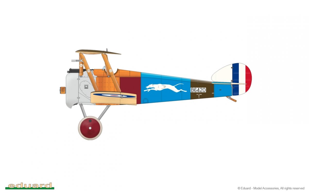 Eduard 82171 Sopwith F.1 Camel (BR.1) 1/48 – immagine 12