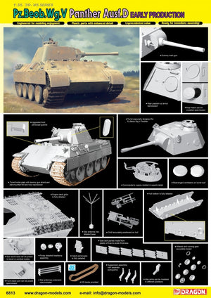 Dragon 6813 Pz.Beob.Wg.V Ausf.D Première production (1/35) – image 2