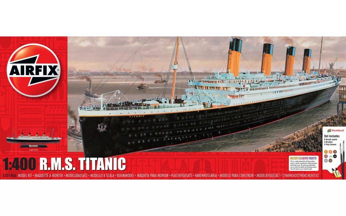 Coffret cadeau Airfix 50146A - RMS Titanic 1/400