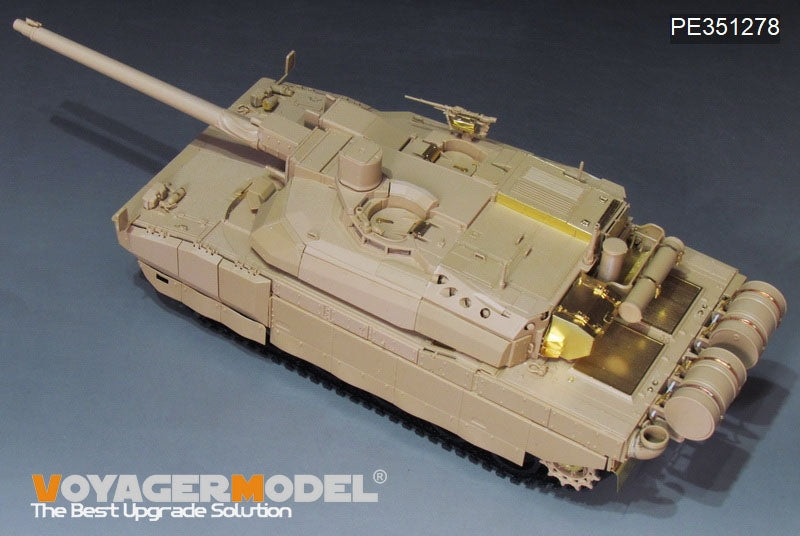 Kit de mise à niveau Voyager Model PE351278 pour char de combat principal français moderne Leclerc série 2, compatible avec le modèle TIGER 4655 au 1/35 – image 6