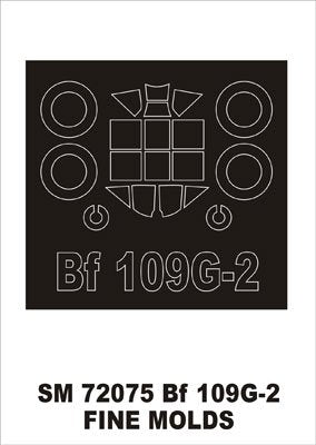 Moules fins Montex SM72075 Bf-109G2
