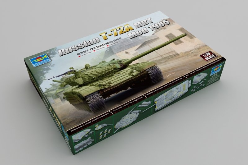 Trumpeter 09548 Char de combat principal russe T-72A Mod1985, échelle 1/35 – immagine 2