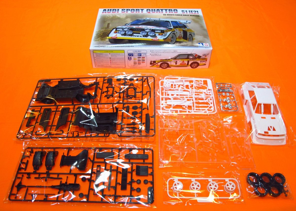 Beemax 24017 Audi Sport Quattro S1 [E2] 1986 Version Rallye Monte Carlo (1/24) – image 4