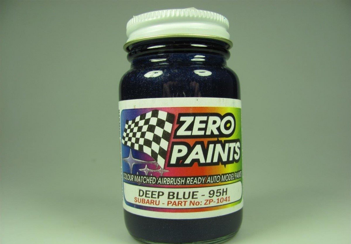 Peinture Zero Paints ZP-1041-95H Bleu foncé (2001-2002) 95H 60 ml