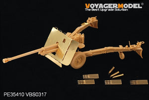 Maquette Voyager PE35410 Canon antichar britannique de 17 livres Mk.I de la Seconde Guerre mondiale pour Bronco 35024, échelle 1/35 – imagen 5
