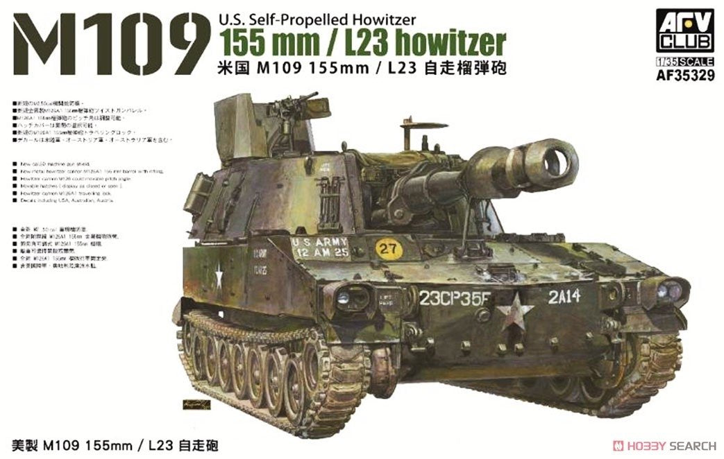 AFV Club 35329 M109 Obusier L23 de 155 mm 1/35