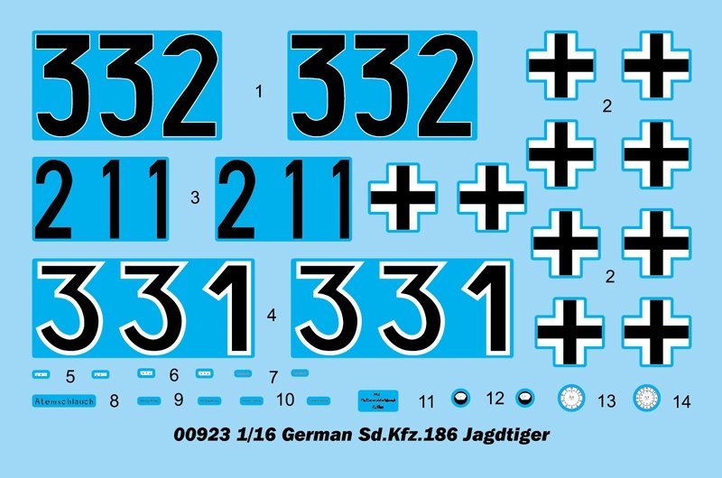 Trumpeter 00923 Allemand Sd.Kfz.186 Jagdtiger 1/16 – immagine 4