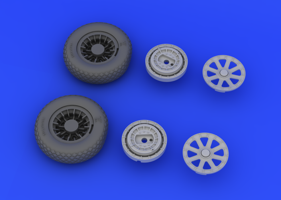 Roues Eduard 632019 F4U-1 1/32 (Tamiya) – image 5