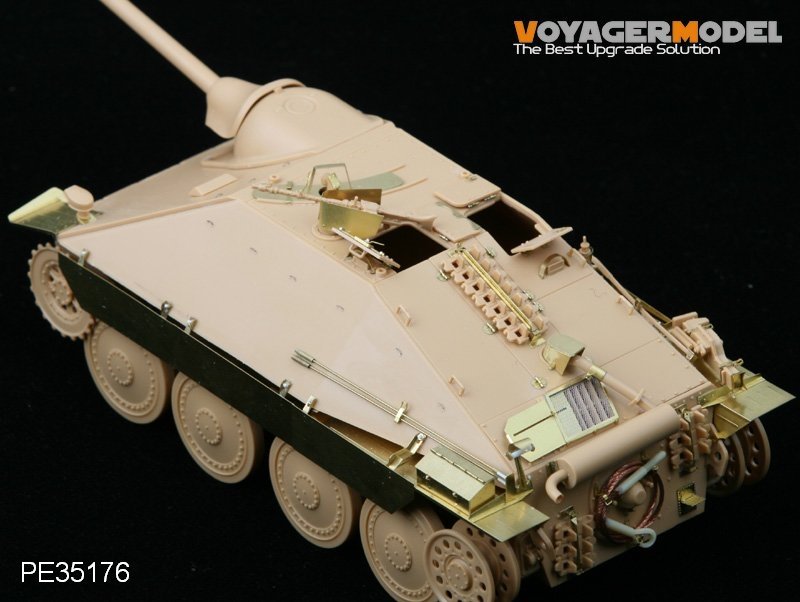 Voyager modèle PE35176 seconde guerre mondiale Hetzer Mittlere production pour TAMIYA35285 1/35 – Bild 4