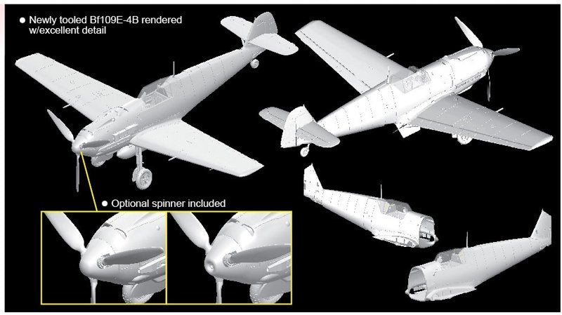Dragon 3225 Bf-109E-4/B 1/32 – image 2