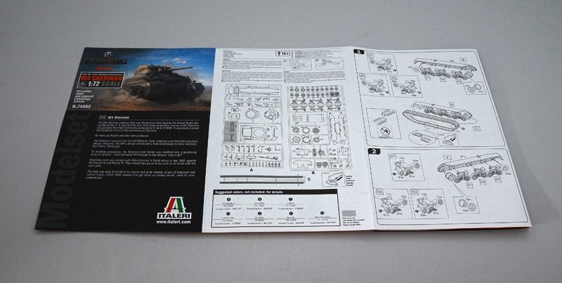 Italeri 74002 SHERMAN - WoT - MAQUETTE (1/72) – image 6