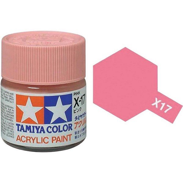 Tamiya 81017 Acryl X-17 Rose Brillant 23ml