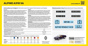 Heller 80146 Alpine A310 V6 1/43  – image 2