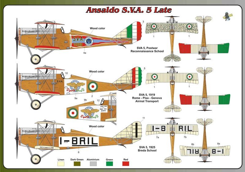Fly 48007 ANSALDO SVA5 FIN 1/48 – Bild 4