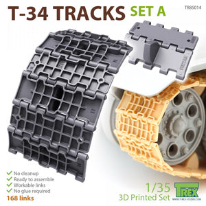 T-Rex Studio TR85014 Coffret de rails T-34 A 1/35
